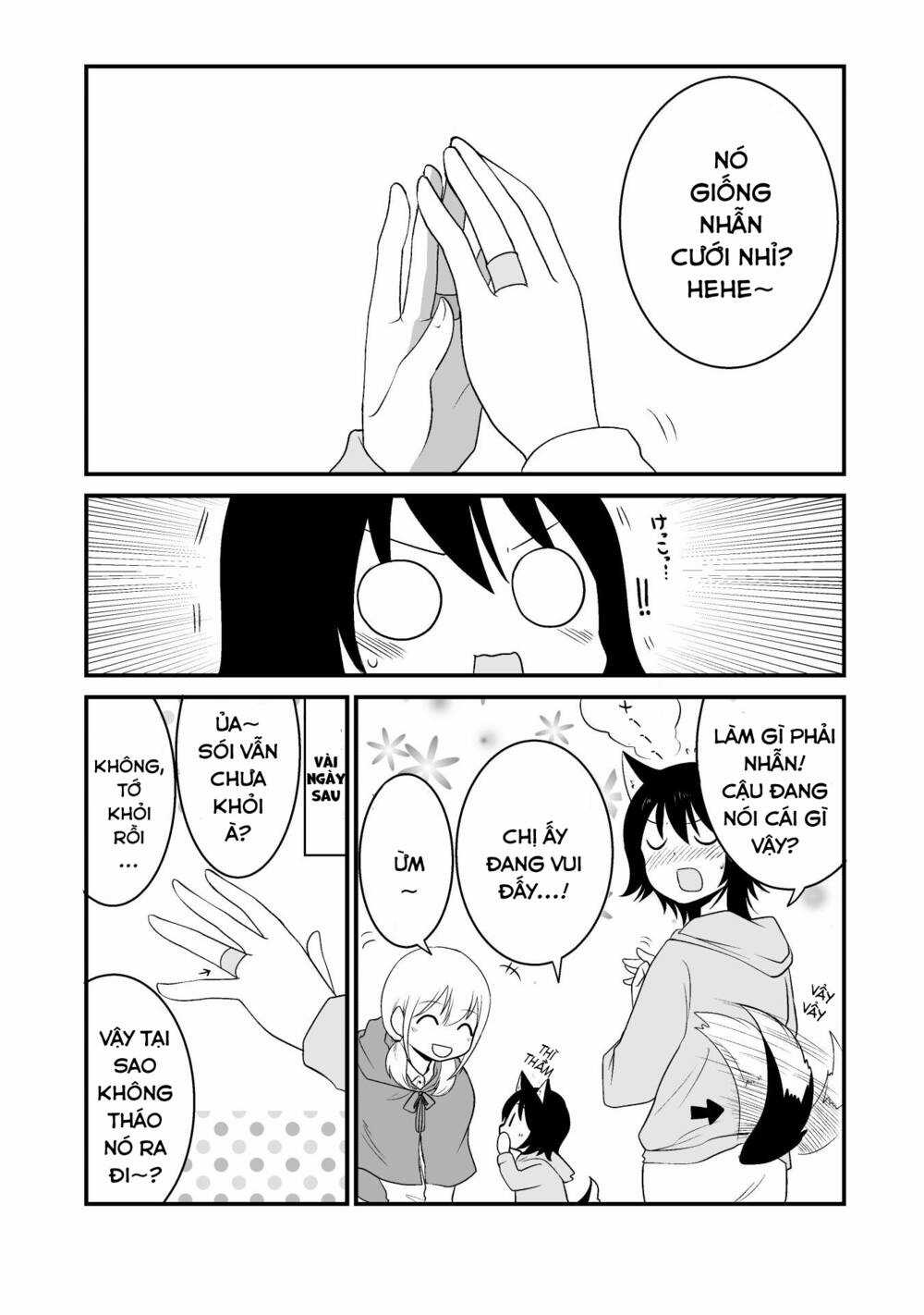 Cô bé quàng khăn đỏ thịt Sói Chapter 9 trang 3