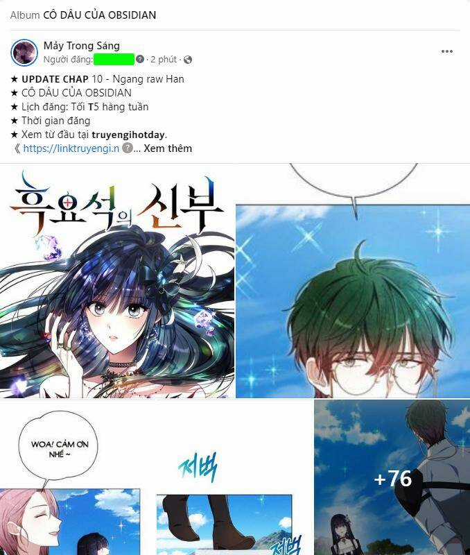 Cô Dâu Của Obsidian Chapter 10.1 trang 41