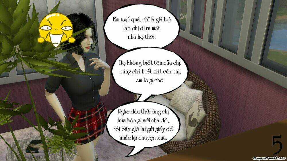 Cô Dâu Giả Mạo [Truyện Sims] Chapter 3 trang 4