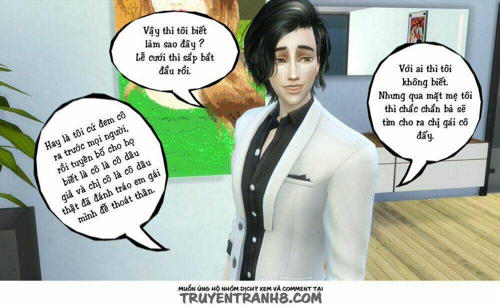 Cô Dâu Giả Mạo [Truyện Sims] Chapter 7 trang 34