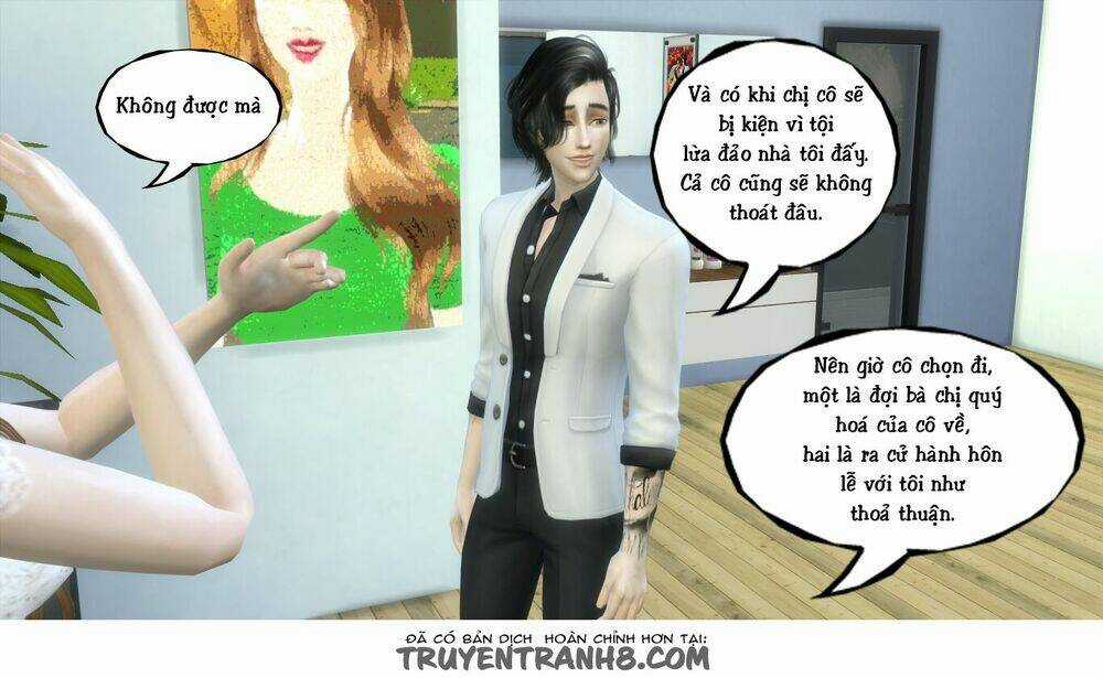 Cô Dâu Giả Mạo [Truyện Sims] Chapter 7 trang 35