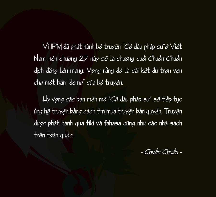 Cô Dâu Pháp Sư Chương 27 trang 37