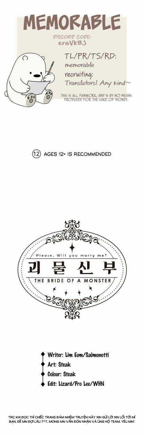 Cô Dâu Quái Vật Chapter 2.1 trang 2