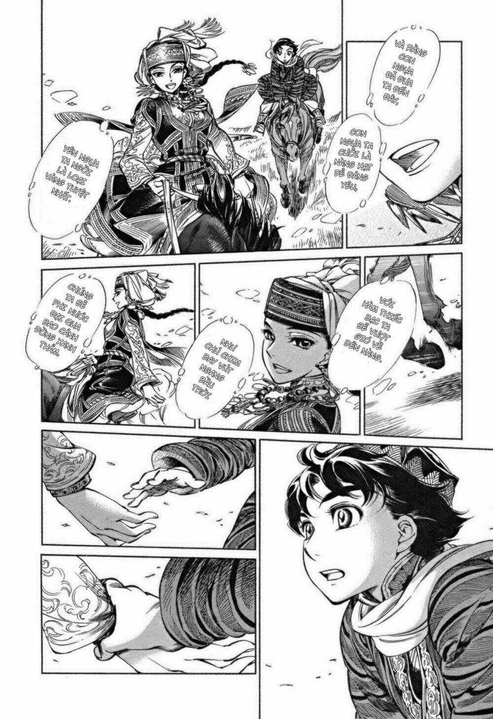 Cô Dâu Thảo Nguyên Chapter 3 trang 10