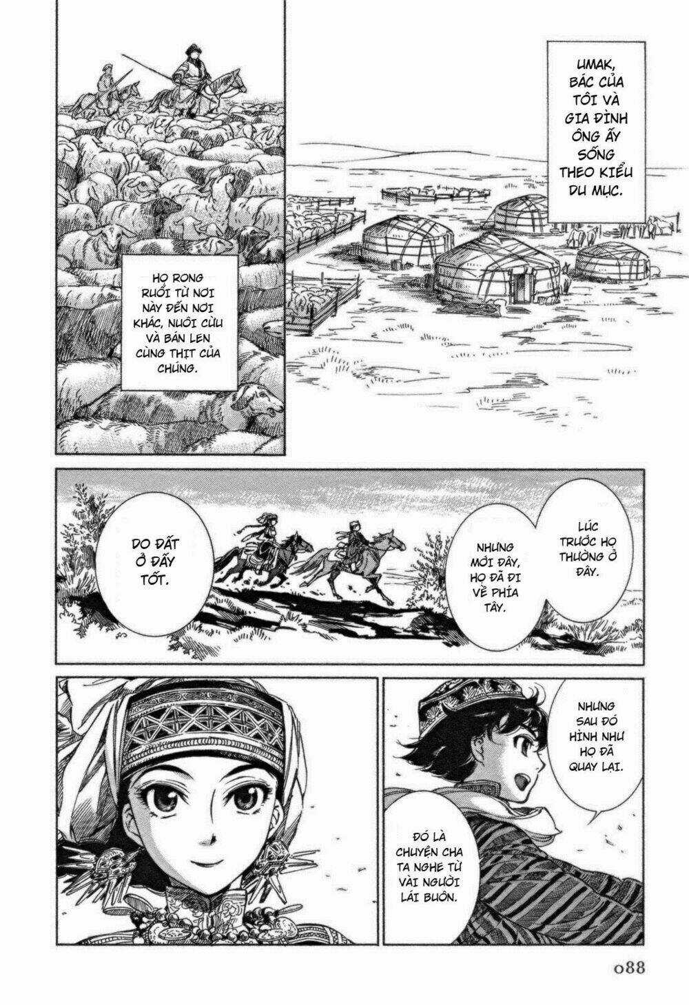 Cô Dâu Thảo Nguyên Chapter 3 trang 4