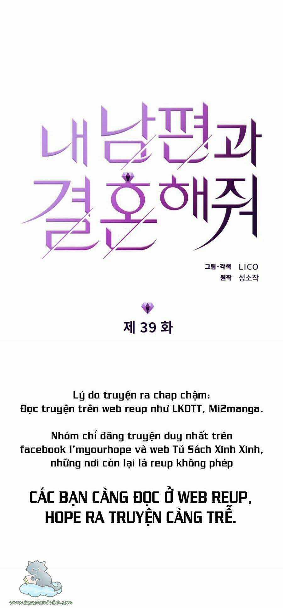 Cô Đi Mà Lấy Chồng Tôi Đi Chapter 39 trang 8