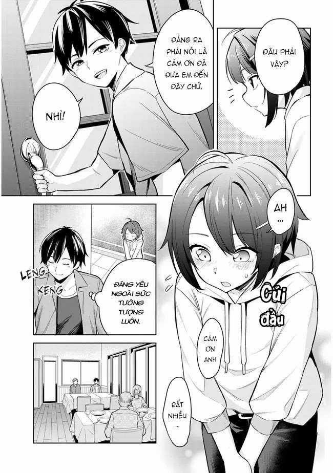 Cô Em Gái Nuôi Của Tôi Gần Đây Có Vẻ Thân Thiết Hơn Với Tôi Thì Phải Chapter 1 trang 17