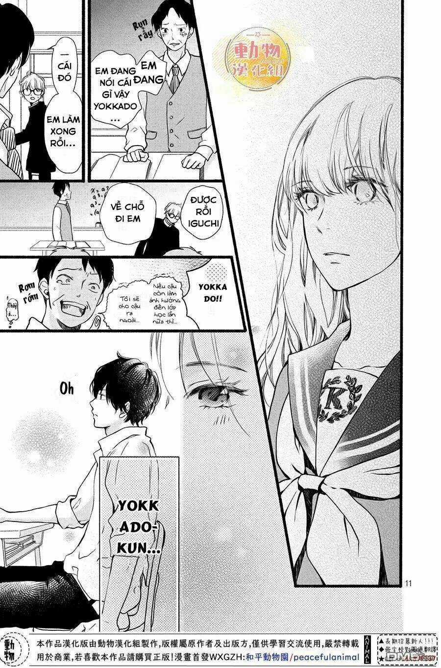 Cô Gái Nhút Nhát Và Kẻ Đáng Sợ Chapter 2 trang 12