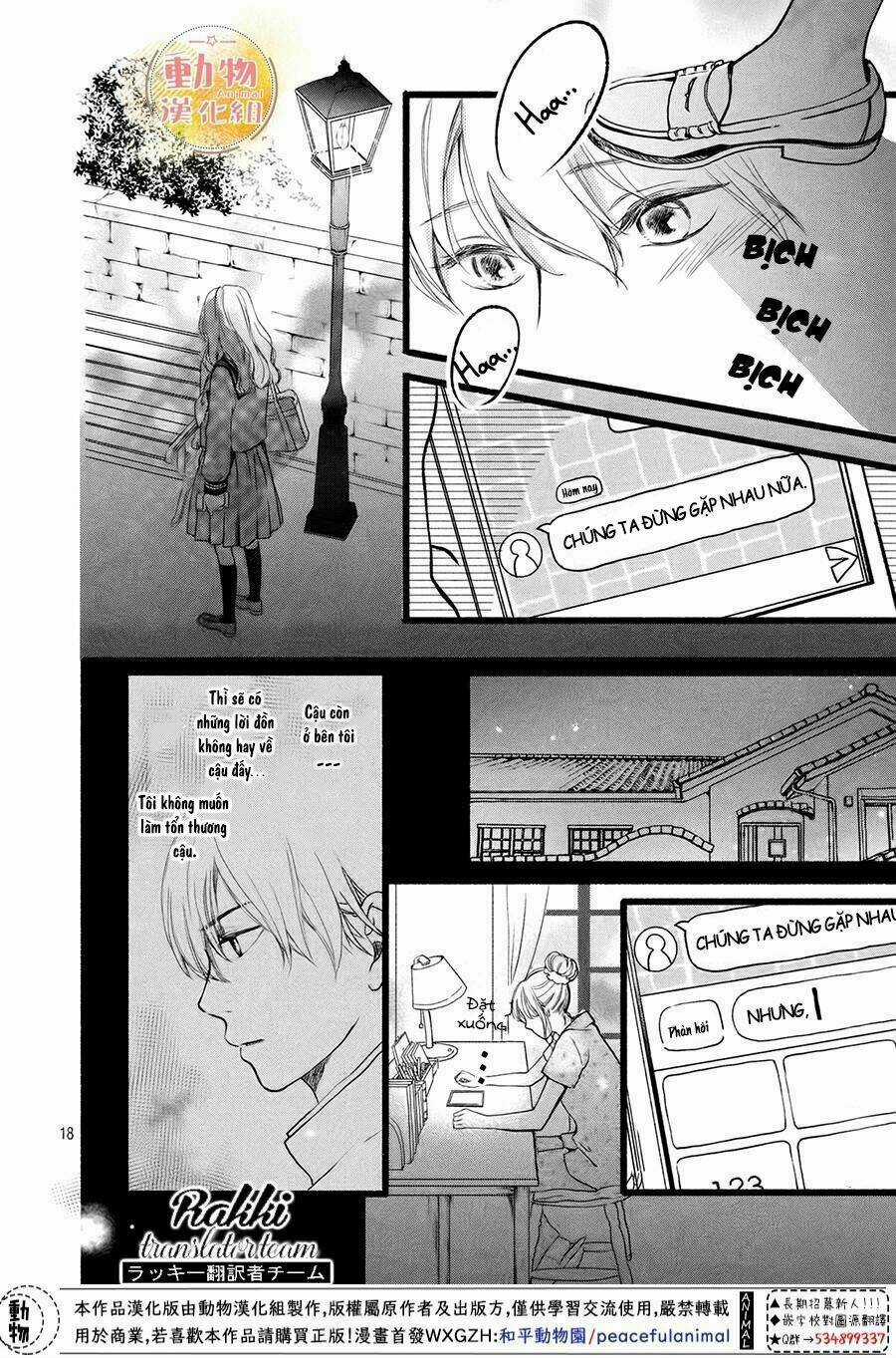 Cô Gái Nhút Nhát Và Kẻ Đáng Sợ Chapter 3 trang 17