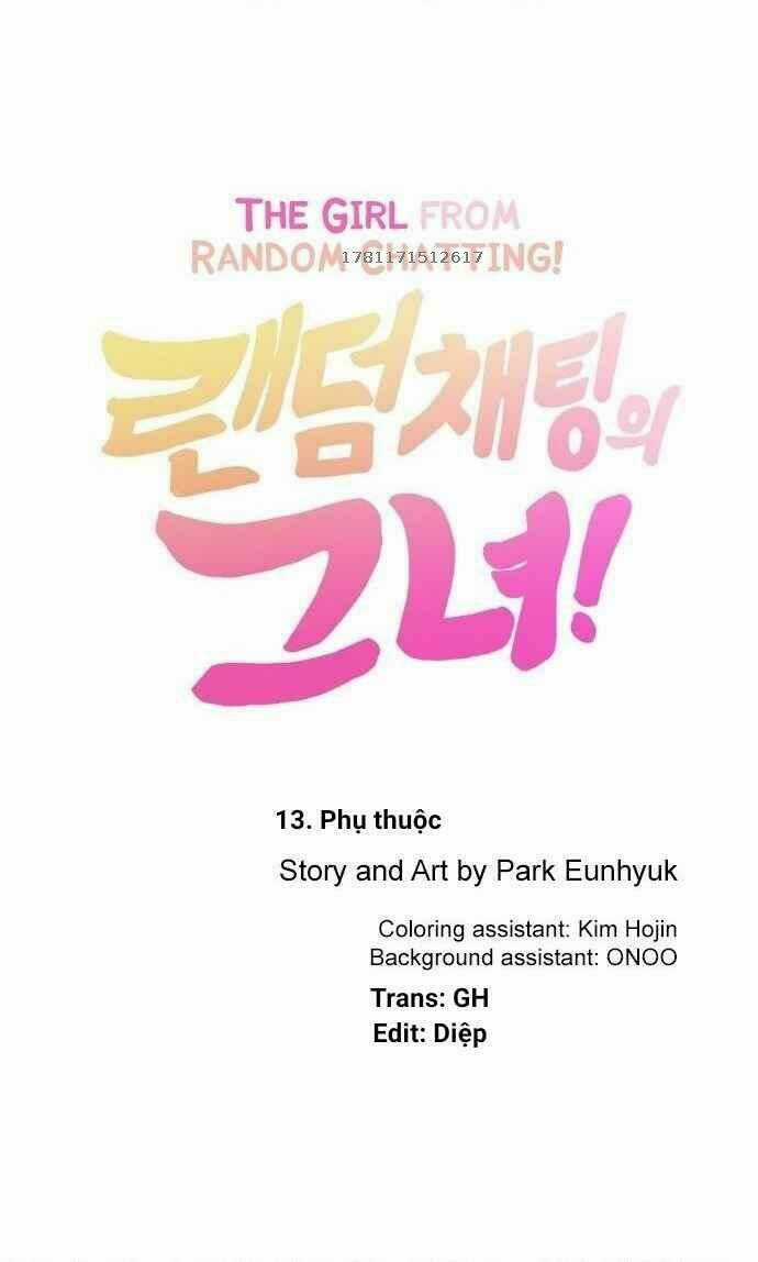 Cô Gái Từ Ứng Dụng Nhắn Tin Ngẫu Nhiên Chapter 13 trang 2