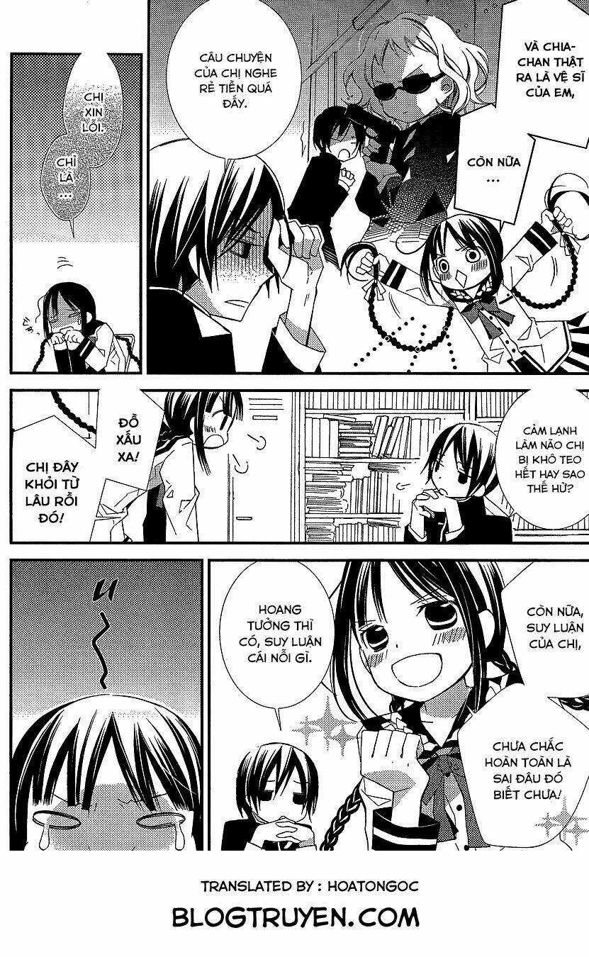 Cô Gái Văn Chương Và Tên Hề Thích Chết Chapter 10 trang 4