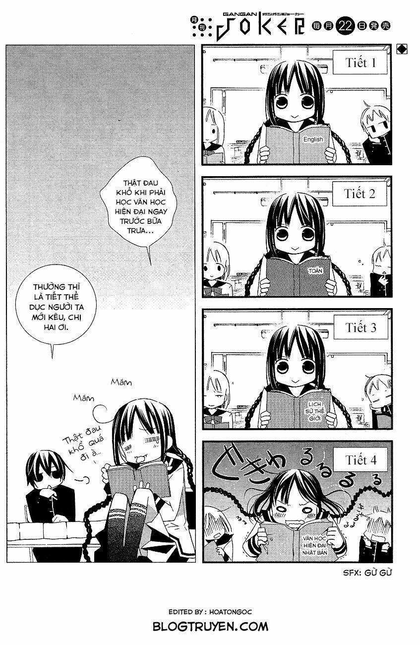 Cô Gái Văn Chương Và Tên Hề Thích Chết Chapter 14 trang 28