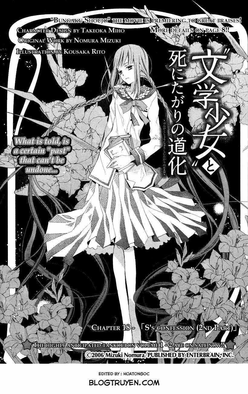 Cô Gái Văn Chương Và Tên Hề Thích Chết Chapter 18 trang 2