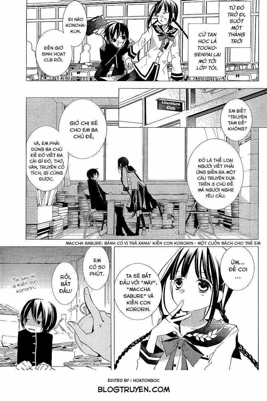 Cô Gái Văn Chương Và Tên Hề Thích Chết Chapter 19 trang 6