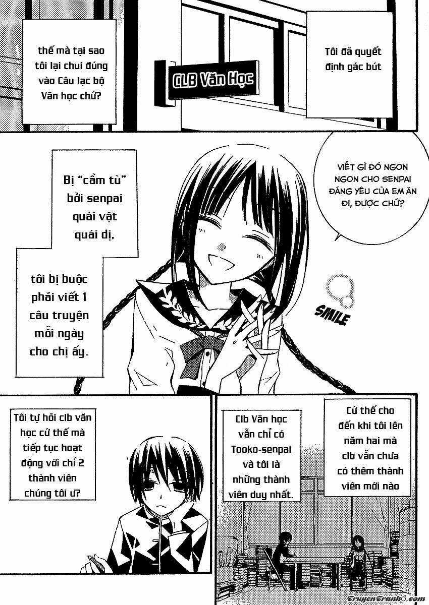 Cô Gái Văn Chương Và Tên Hề Thích Chết Chapter 2 trang 3