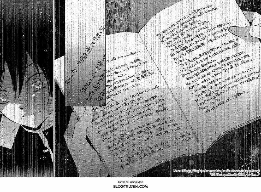 Cô Gái Văn Chương Và Tên Hề Thích Chết Chapter 20 trang 31