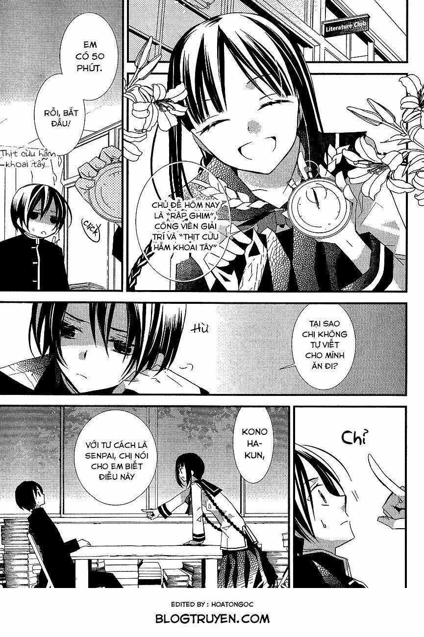 Cô Gái Văn Chương Và Tên Hề Thích Chết Chapter 20 trang 6