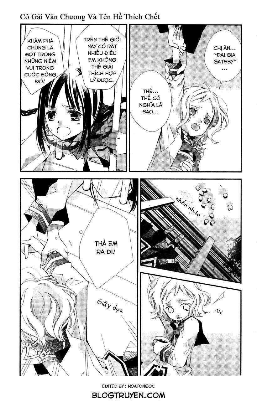 Cô Gái Văn Chương Và Tên Hề Thích Chết Chapter 22 trang 22