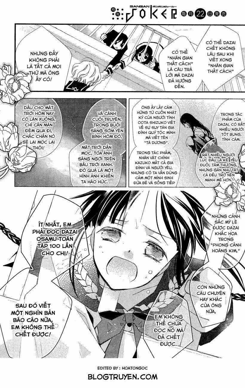 Cô Gái Văn Chương Và Tên Hề Thích Chết Chapter 22 trang 27