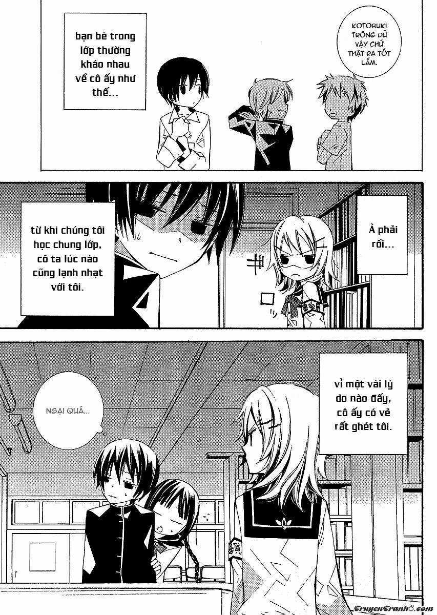 Cô Gái Văn Chương Và Tên Hề Thích Chết Chapter 3 trang 11