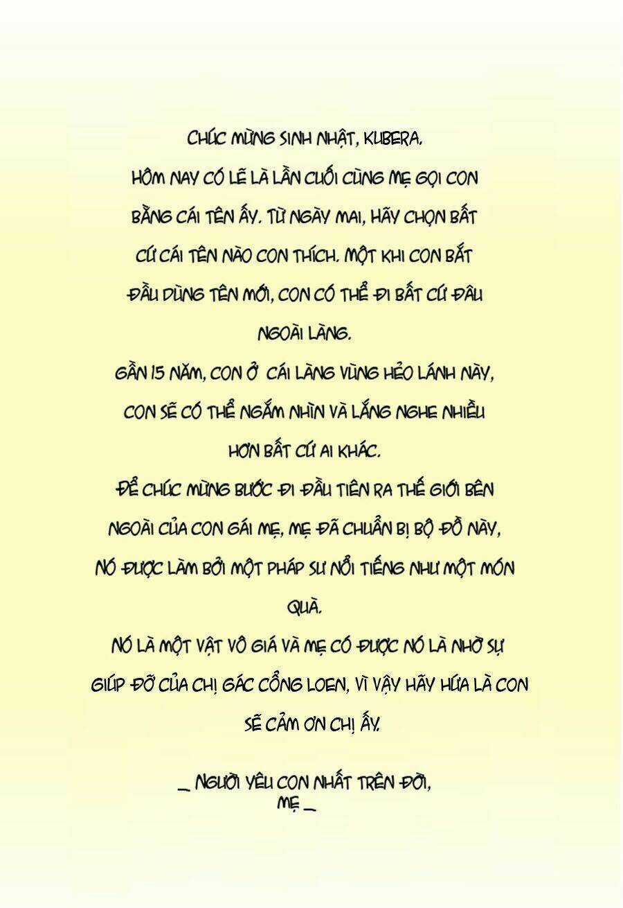 Cô Gái Với Cái Tên Của Chúa Chapter 1 trang 15