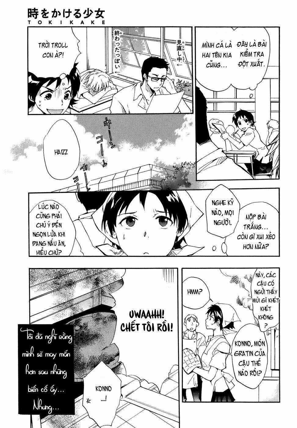 Cô Gái Vượt Thời Gian Chapter 1 trang 13