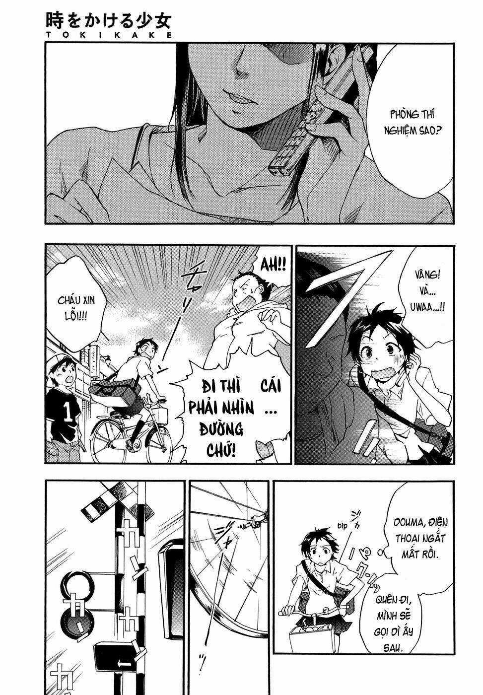 Cô Gái Vượt Thời Gian Chapter 1 trang 23