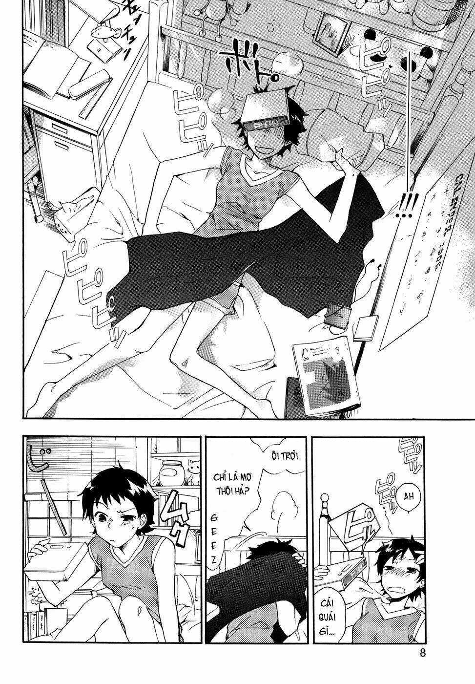 Cô Gái Vượt Thời Gian Chapter 1 trang 6