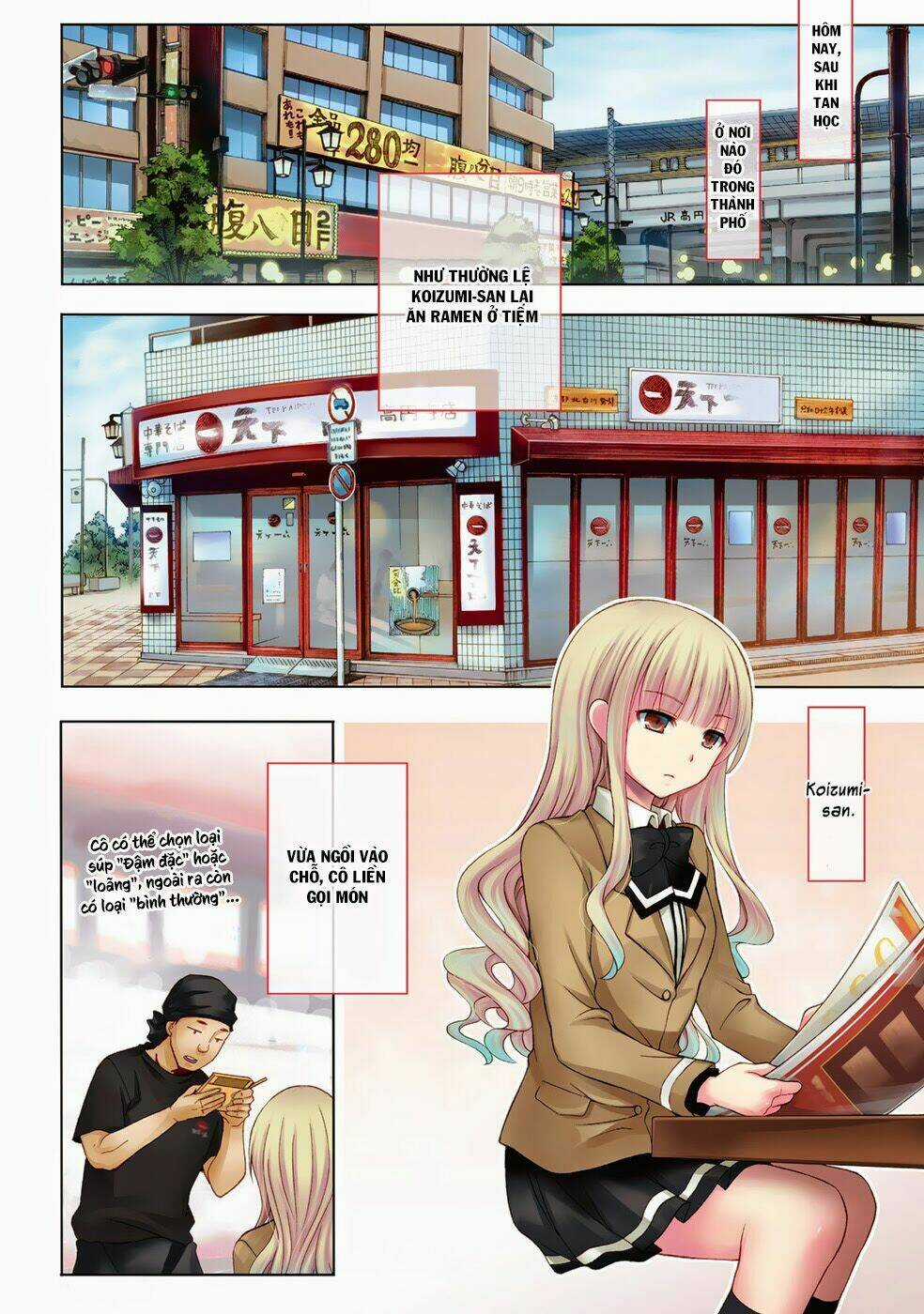 Cô Gái Yêu Ramen Chapter 3 trang 3