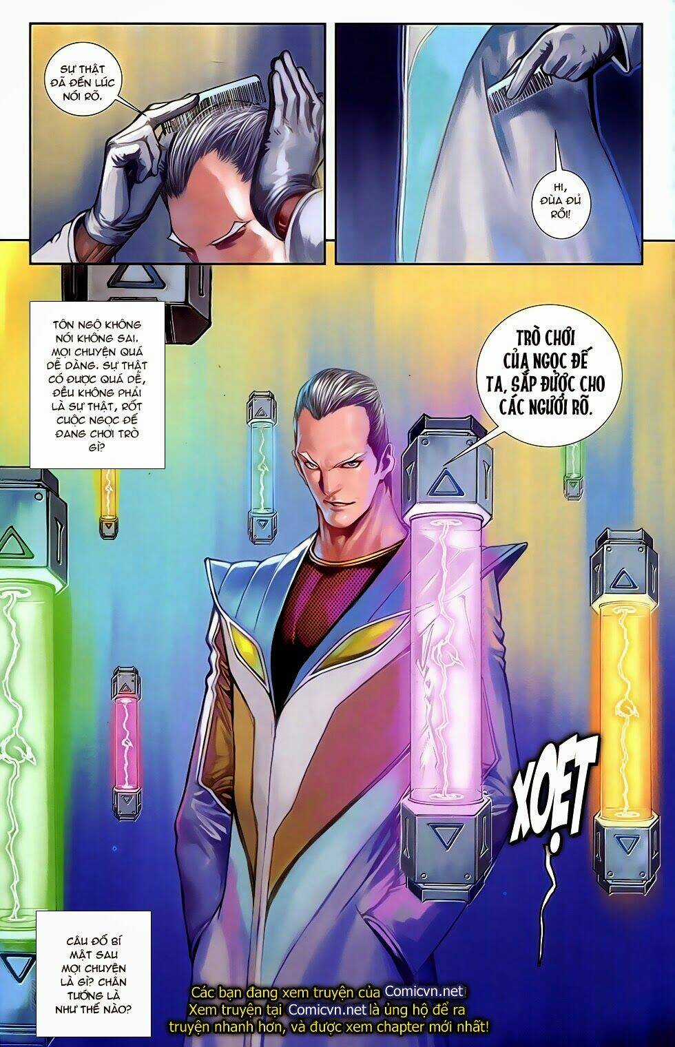 Cơ Giáp Viên Thần (Ape's God) Chapter 3.2 trang 23