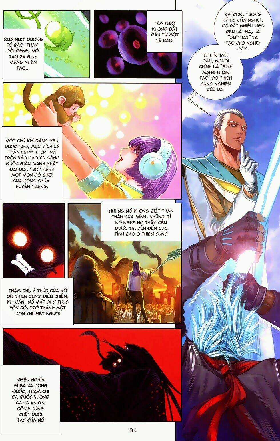 Cơ Giáp Viên Thần (Ape's God) Chapter 4.2 trang 5