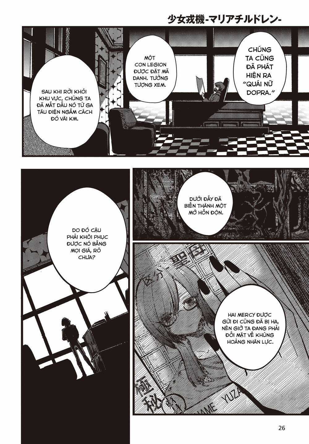 Cơ Giới Thiếu Nữ Chapter 6 trang 22