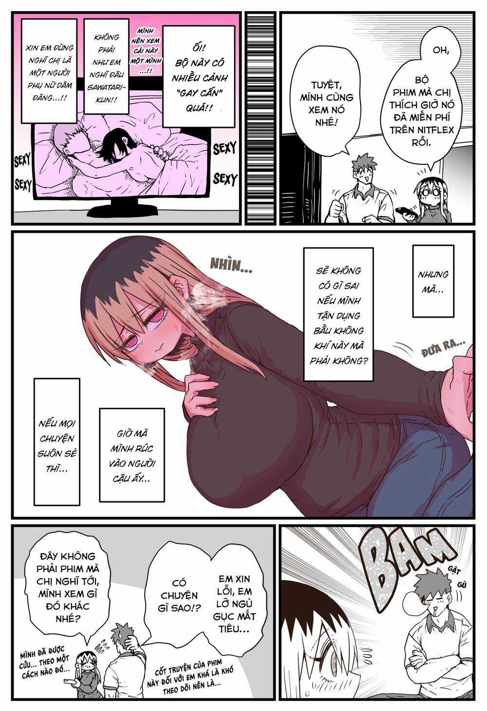 Cô Hàng Xóm Mít Ướt Chapter 56.4 trang 7
