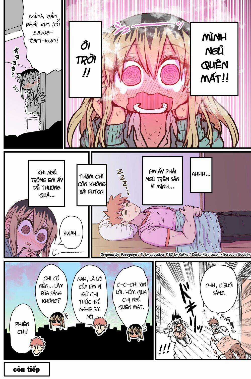 Cô Hàng Xóm Mít Ướt Chapter 9 trang 4