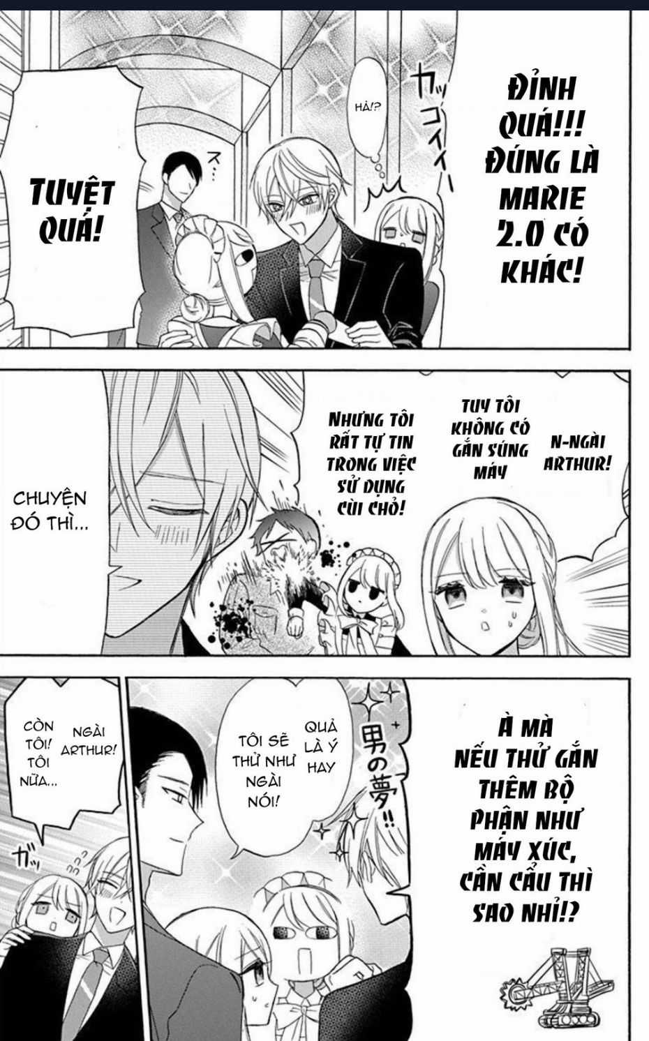 Cô Hầu Gái Người Máy Chapter 12 trang 5