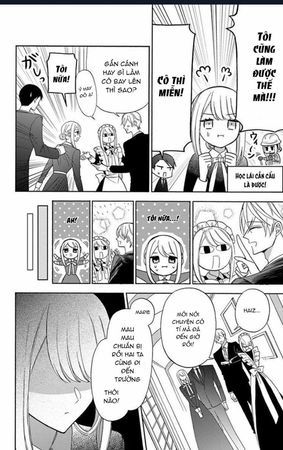 Cô Hầu Gái Người Máy Chapter 12 trang 6