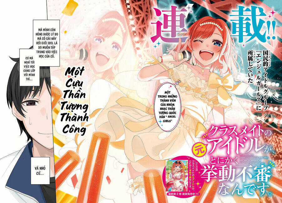 Cô Idol Lớp Tôi Lại Hành Động Kì Lạ Nữa Chapter 1 trang 2