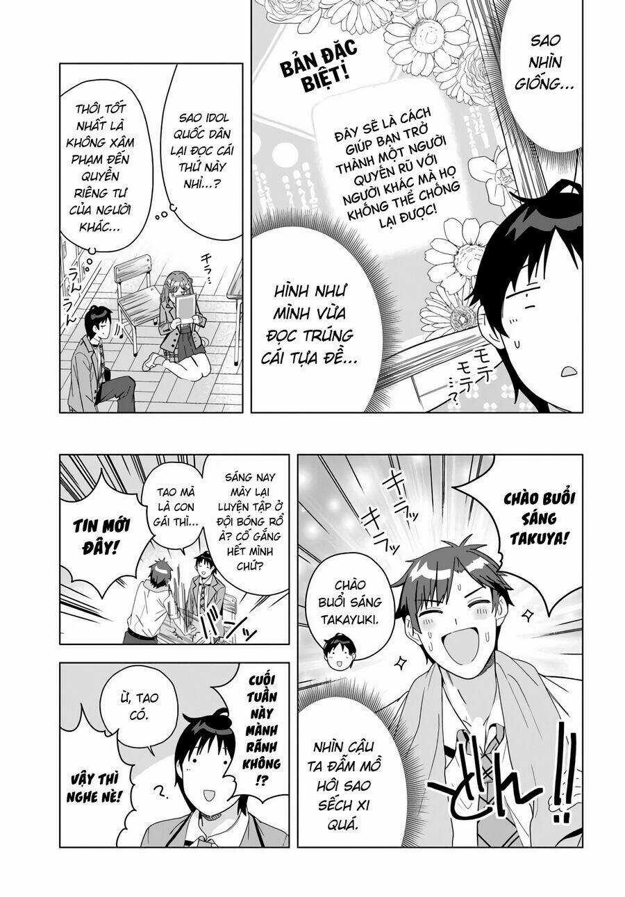 Cô Idol Lớp Tôi Lại Hành Động Kì Lạ Nữa Chapter 1 trang 36