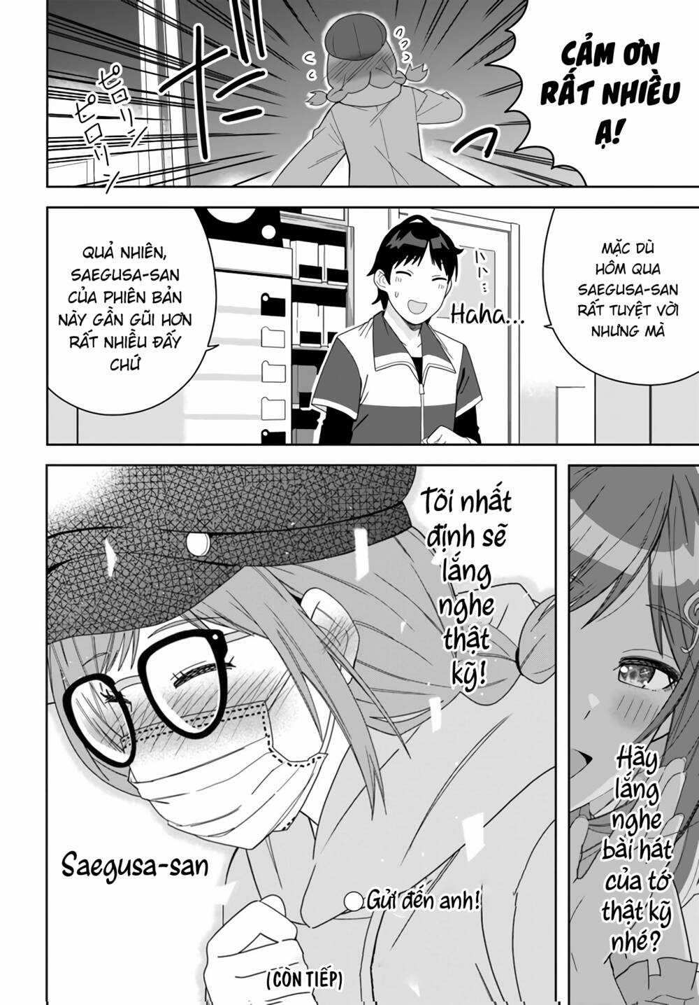 Cô Idol Lớp Tôi Lại Hành Động Kì Lạ Nữa Chapter 2 trang 37