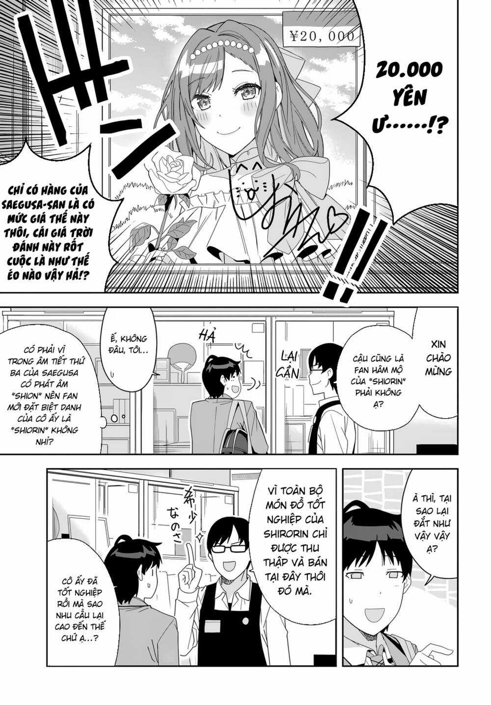 Cô Idol Lớp Tôi Lại Hành Động Kì Lạ Nữa Chapter 2 trang 5