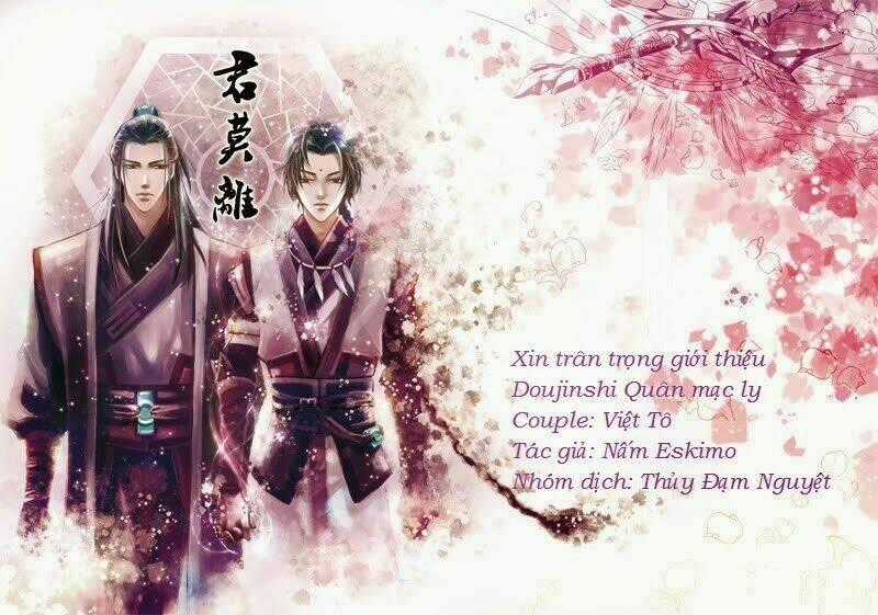 Cổ Kiếm Kỳ Đàm - Quân Mạc Ly Chapter 1 trang 0