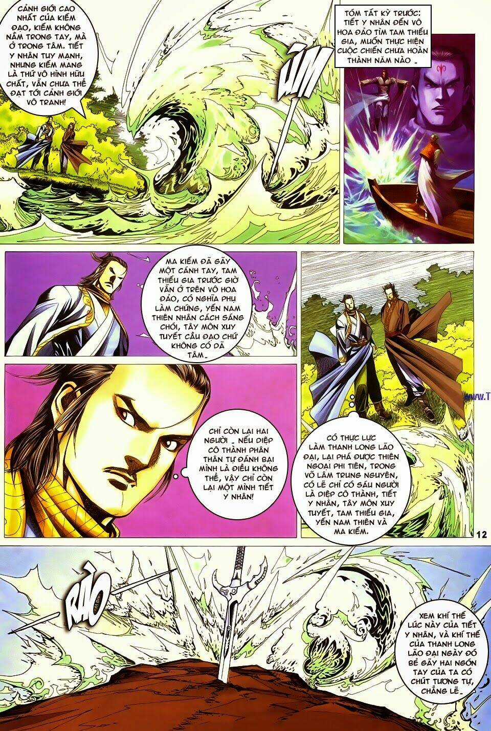 Cổ Long Quần Hiệp Truyện Chapter 61 trang 12