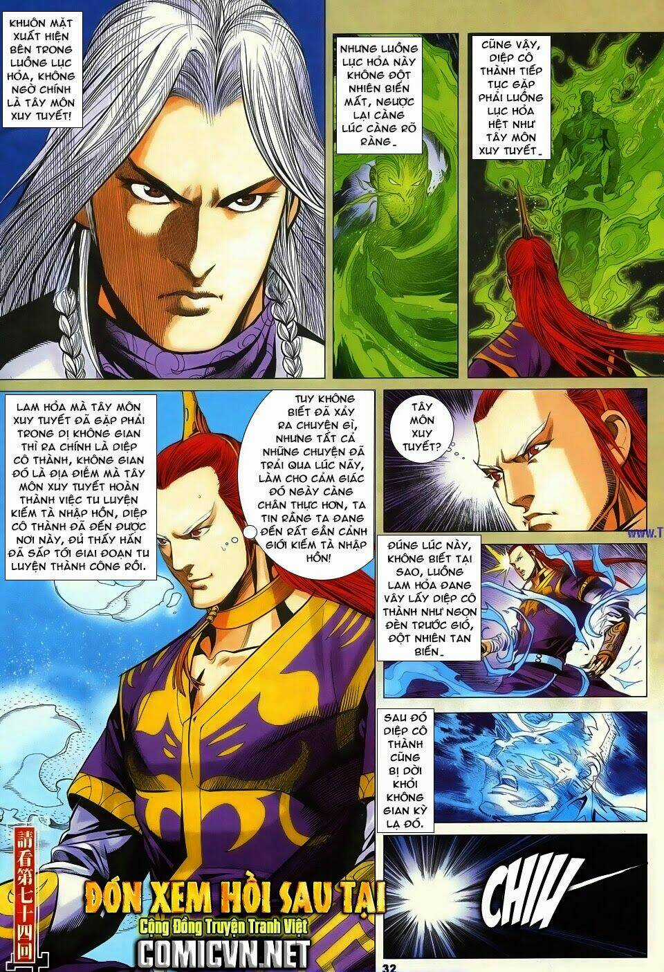 Cổ Long Quần Hiệp Truyện Chapter 73 trang 32