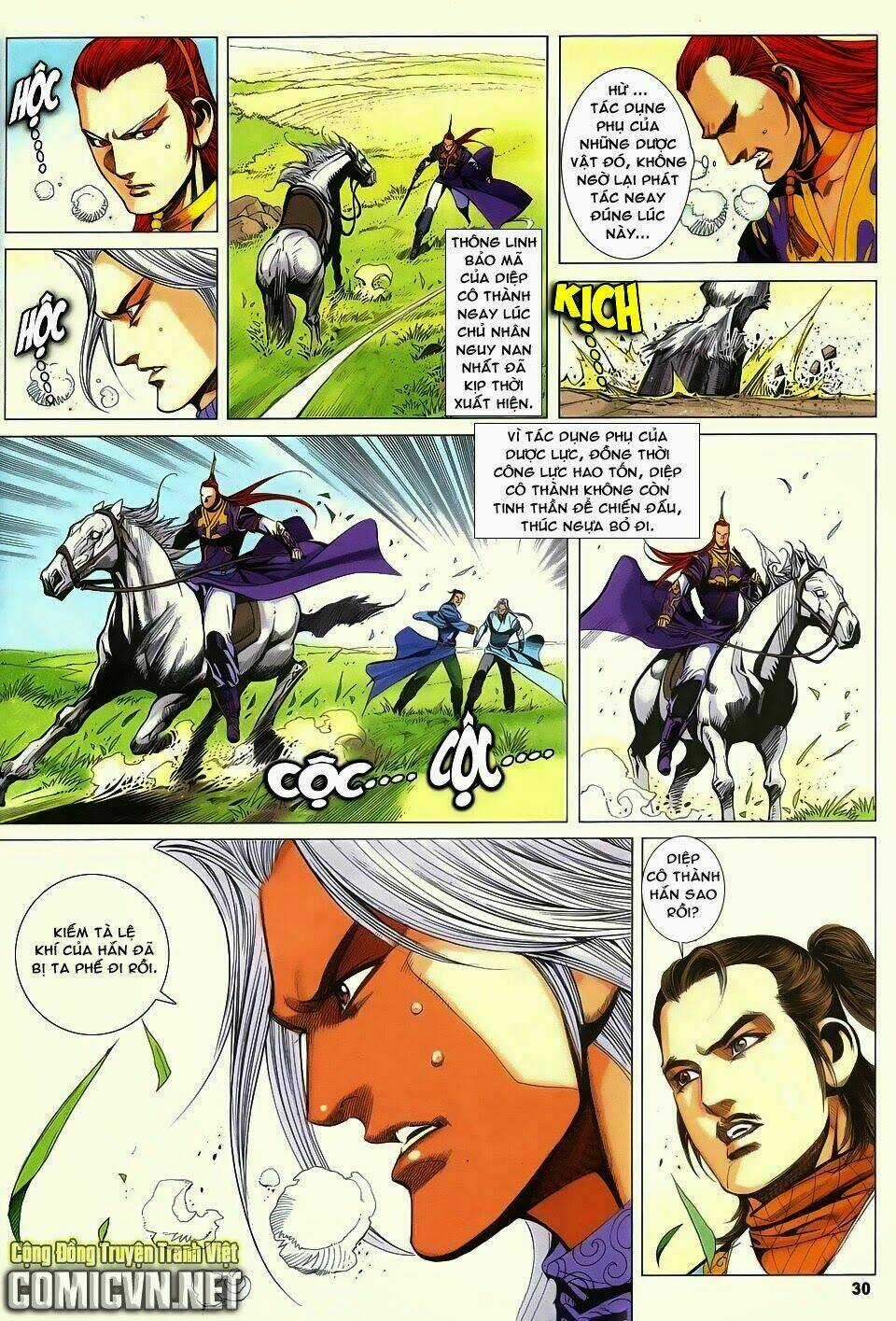 Cổ Long Quần Hiệp Truyện Chapter 75 trang 29