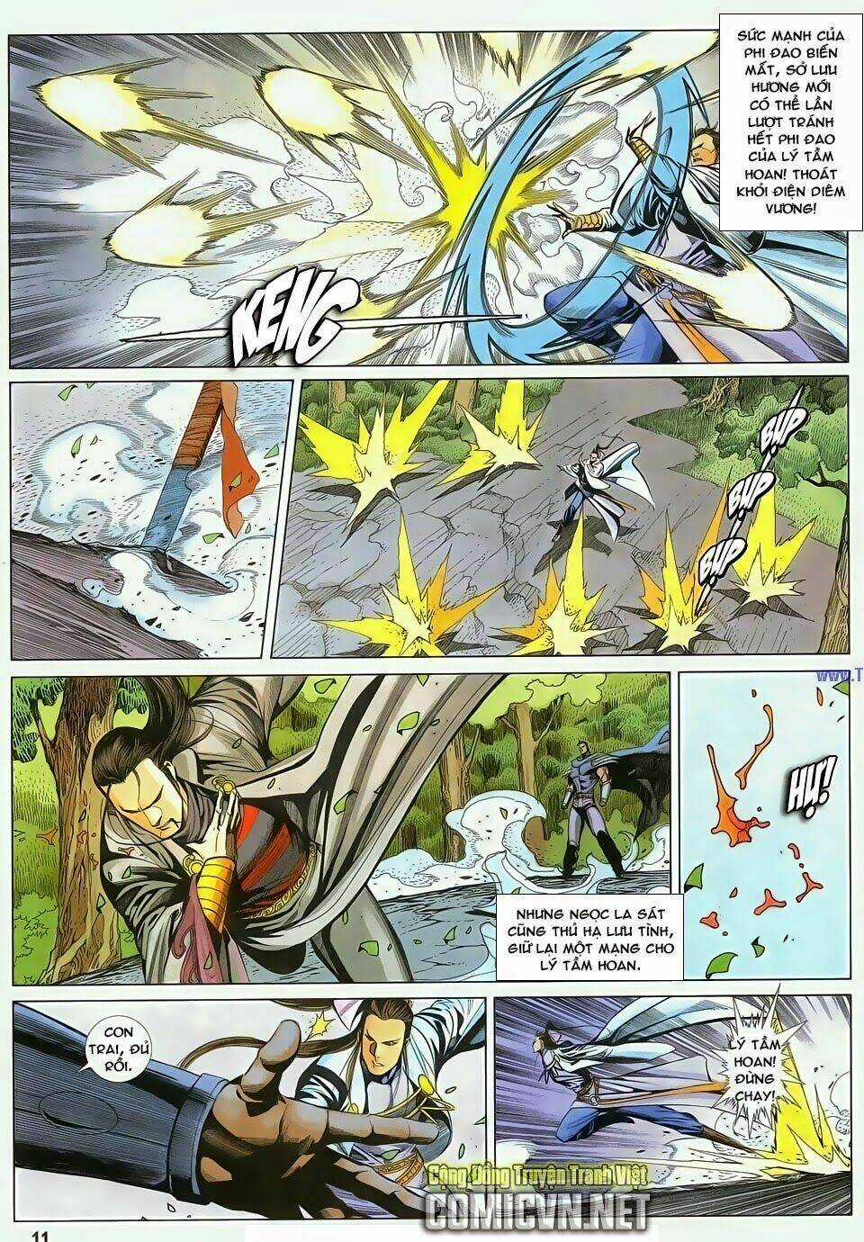 Cổ Long Quần Hiệp Truyện Chapter 84 trang 10