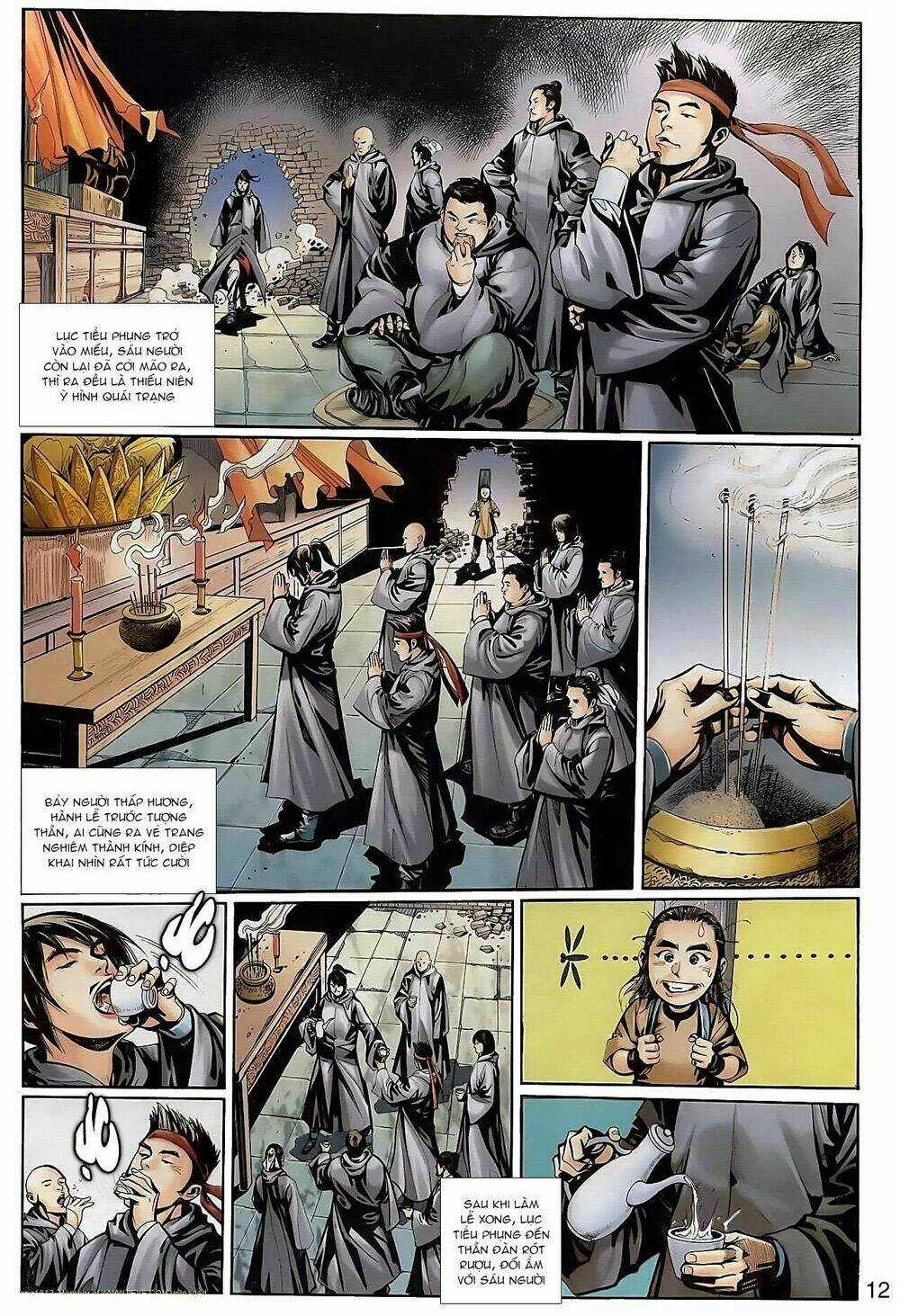 Cổ Long Thiếu Hiệp Truyện Chapter 4 trang 11