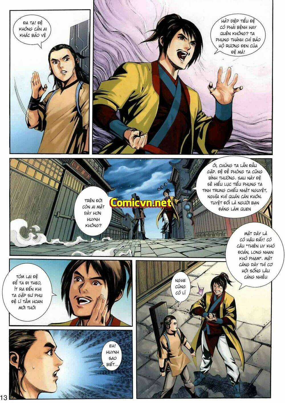 Cổ Long Thiếu Hiệp Truyện Chapter 6 trang 12