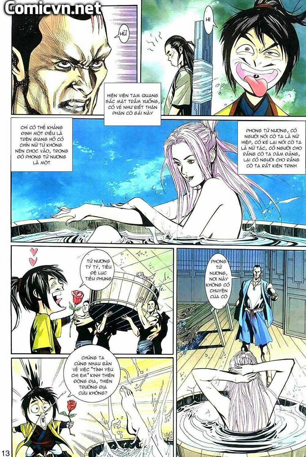 Cổ Long Thiếu Hiệp Truyện Chapter 8 trang 12