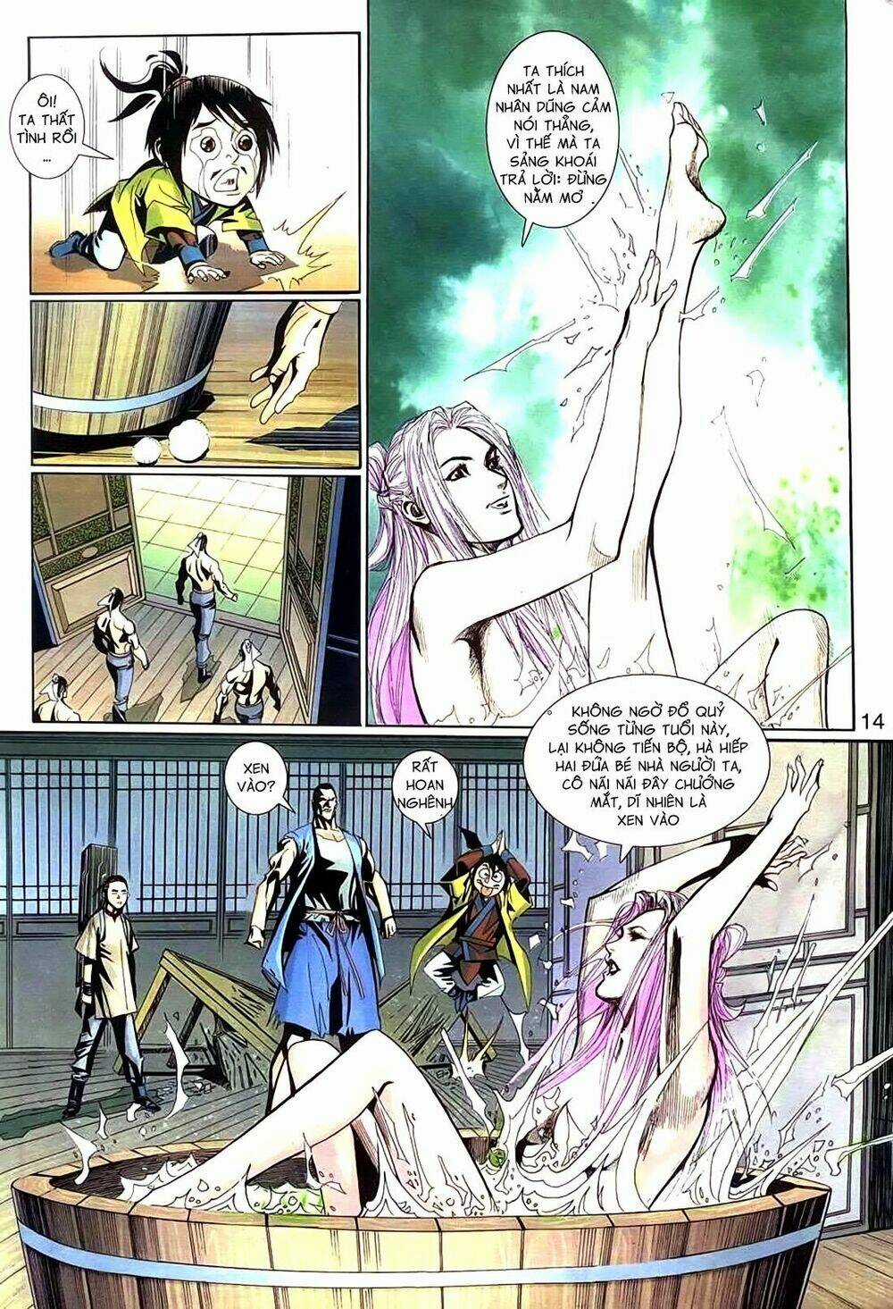 Cổ Long Thiếu Hiệp Truyện Chapter 8 trang 13