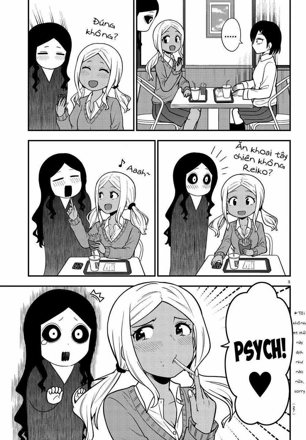 Có Một Con Ma Sau Nàng Gal Chapter 1 trang 6